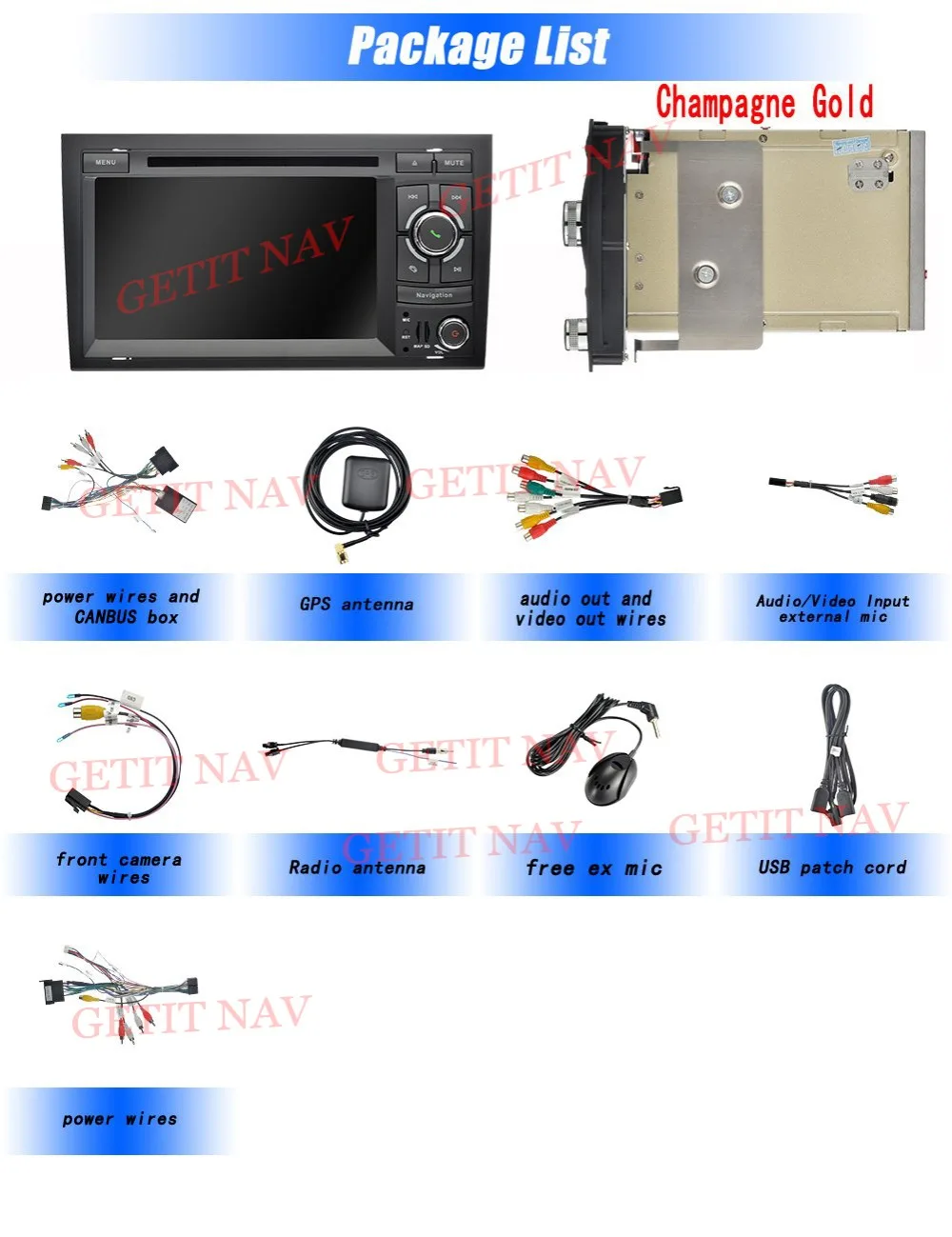 Cheap Android 9.0 Car DVD Player for for Audi A4 S4 RS4 2002-2007 Seat Exeo with WiFi BT GPS 9