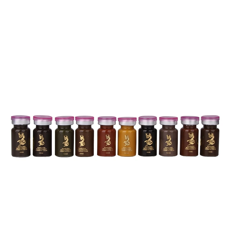 

Hand Embroidered Color Material Permanent Eyebrow Tattoo Pigment 3d Micropigmentation Brows Ink Emulsions Eyebrow Tattoo Pigment