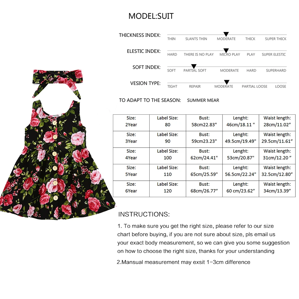 New Summer Baby Girls Dress Butterfly printing Cotton Baby Bohemia Dress Princess Costume Children Beach dress for Girl 2019