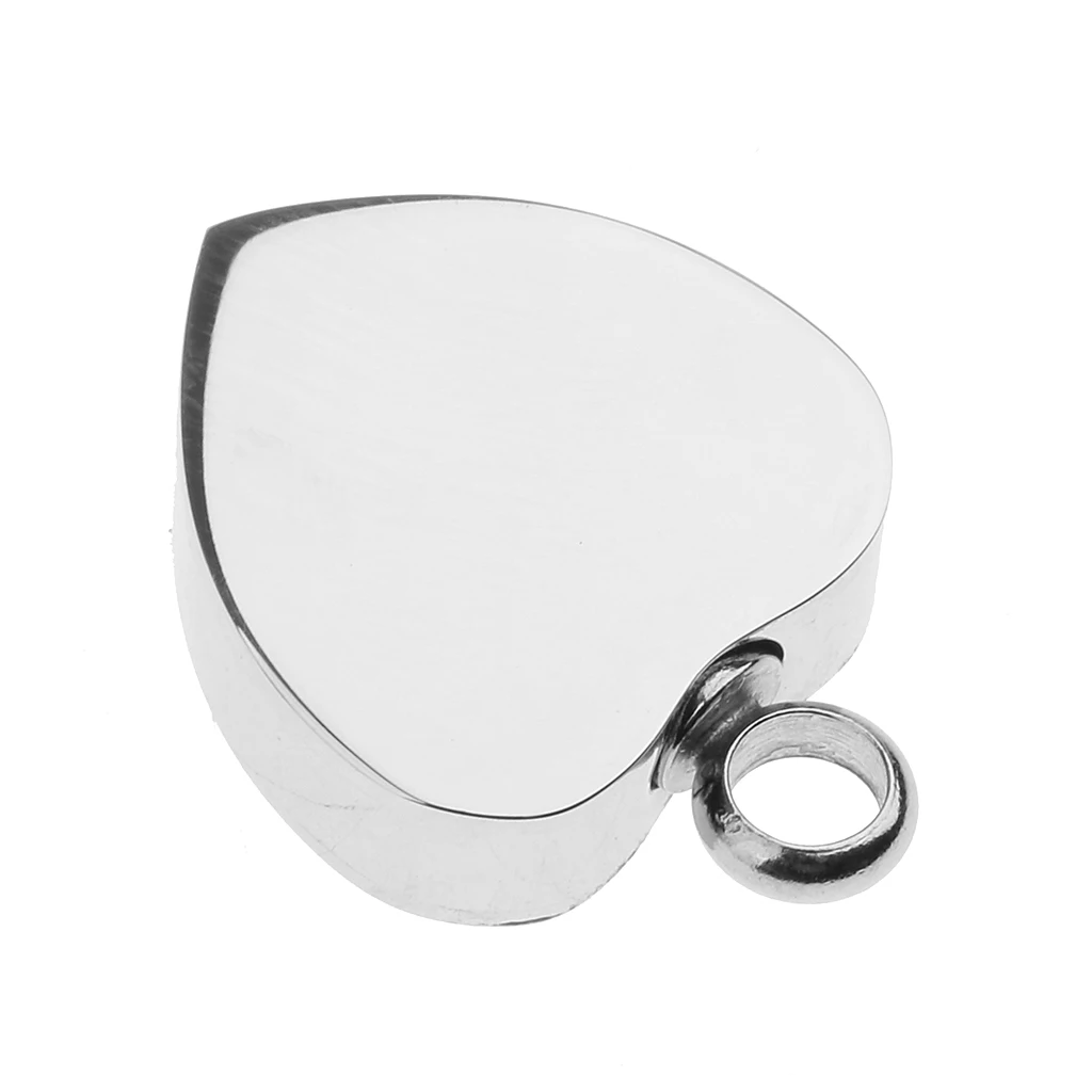 Stainless Steel Cremation My Friend Heart Urn Pendant Keepsake Memorial Charms Jewelry Fit Pendant