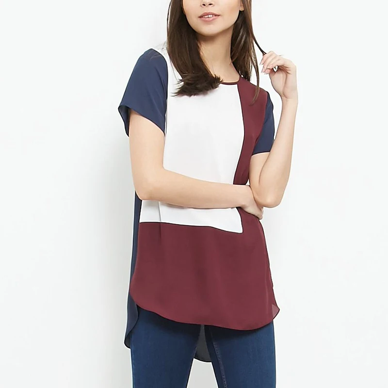 

Big size chiffon blouse women fashion plus size S to 6XL blouse summer ladies tops loose womens shirts blusas femininas blusas