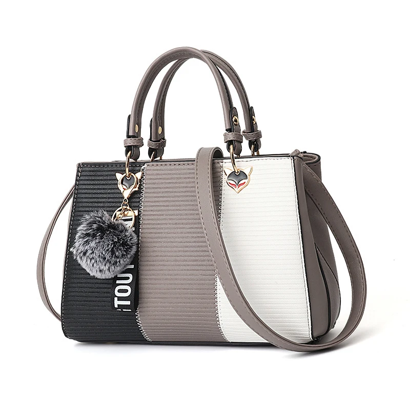 

ACE LOVE Women Hairball Ornaments Totes Sequined Handbag Party Purse Ladies Messenger Crossbody Shoulder Bags Women Handbags