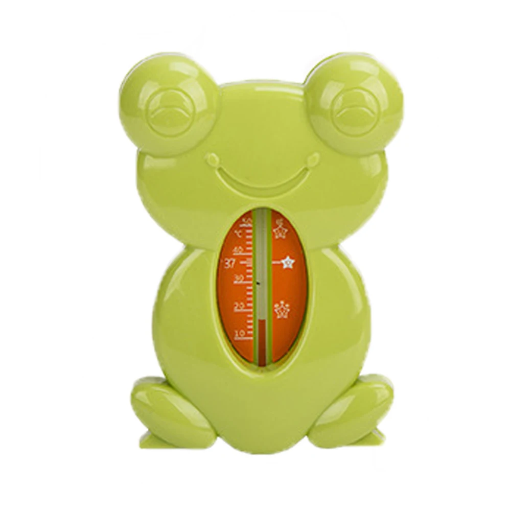 Baby Bath Take a Shower Thermometer Cartoon Animal Elephant Frog Shape Pink Blue Yellow Green Baby Water wireless Thermometer (7)