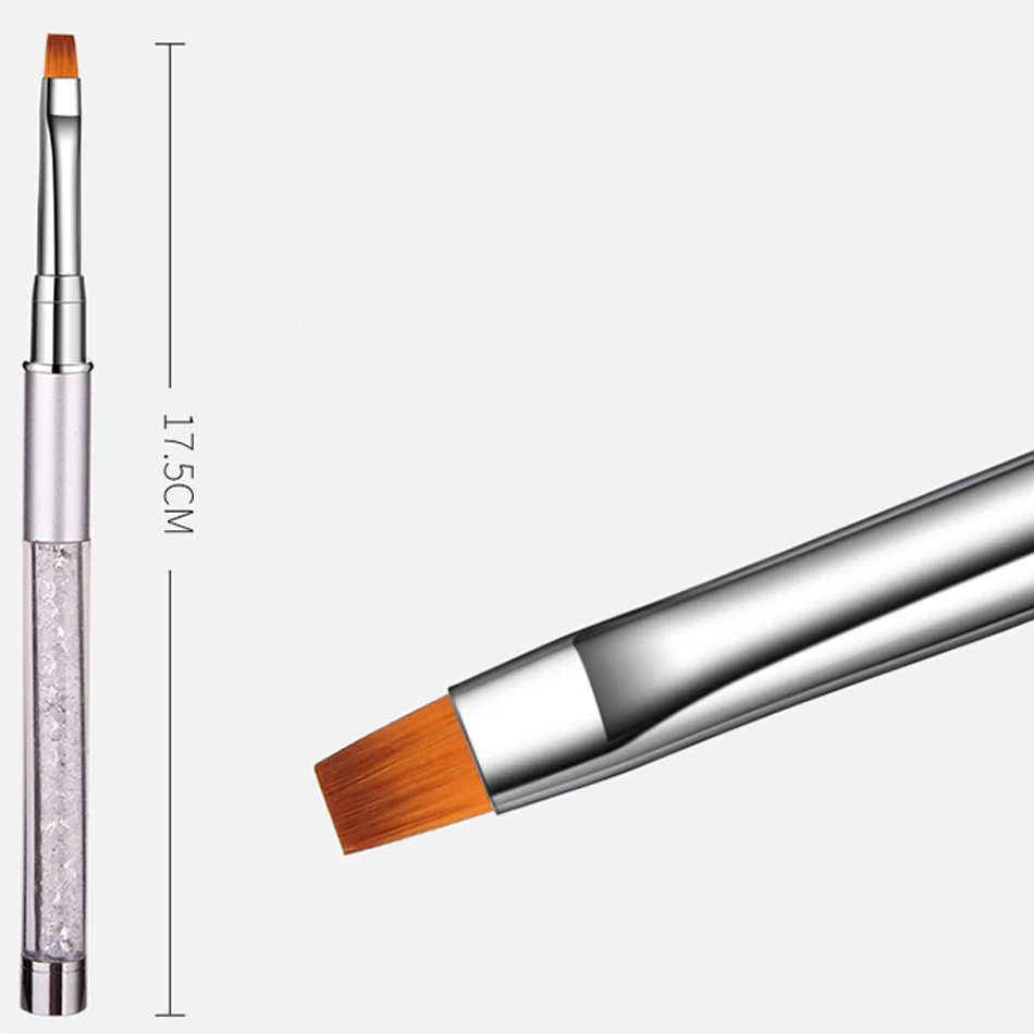 ROHWXY 1 шт., кисть для нейл-арта, Цветочная линия, сетка, французский дизайн, акриловая УФ-гелевая ручка для маникюра, аксессуары для нейл-арта