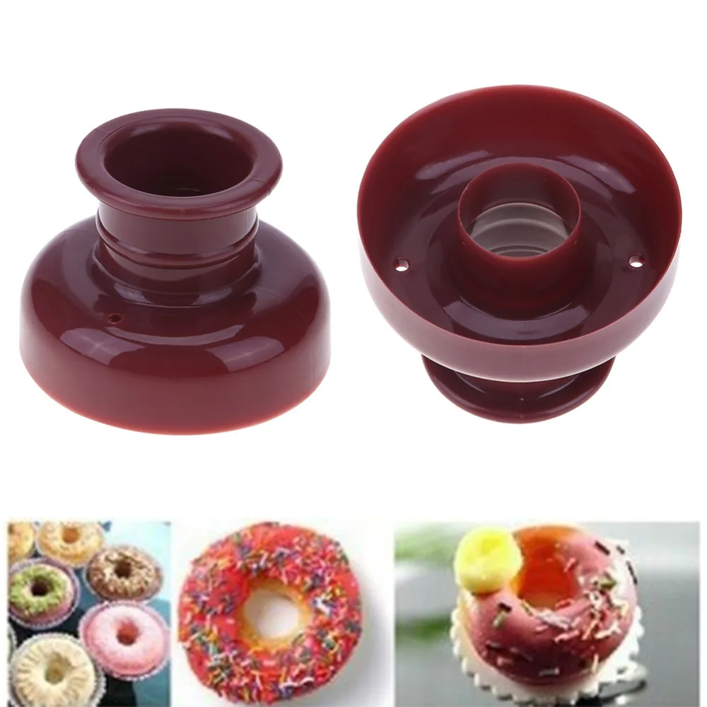 Пластиковый дозатор для пончиков фритюрница форма для пончиков Легкий Быстрый портативный арабский вафельный пончик кухонный гаджет