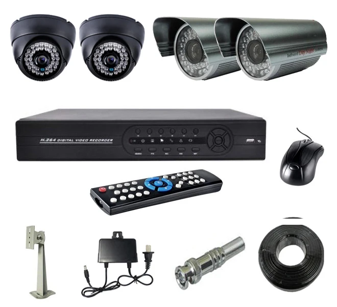 

4ch dvr kit cctv security system