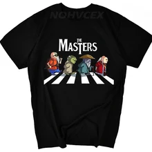 Мастер Роши, йода, старый мастер дохо и подземелье мастер пародия Мужская футболка