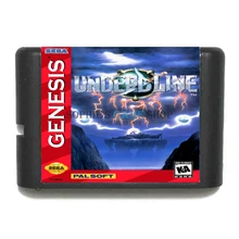 Игровая карта Undead line 16 bit MD для игрового плеера sega 16 bit