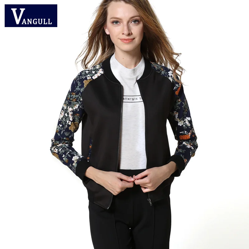 

2018 New Spring women Casual jacket long sleeve Print metallic color patchwork jackets womens autumn harajuku basic coats