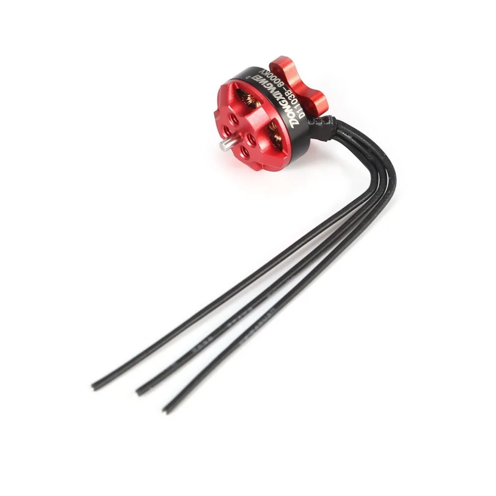 4 шт CW КНО D1103B 8000KV 1-3 S Электрический Бесколлекторный двигатель для RC 80 90 100 мм микро FPV Дрон мультиротор воздушный Квадрокоптер