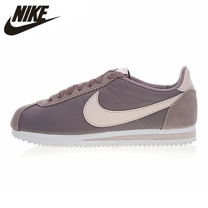 

Nike CLASSIC CORTEZ NYLON Women's Running Shoes,Lightweight Dark Purple, Wear-resistant Breathable Sweat-absorbent 749864 200