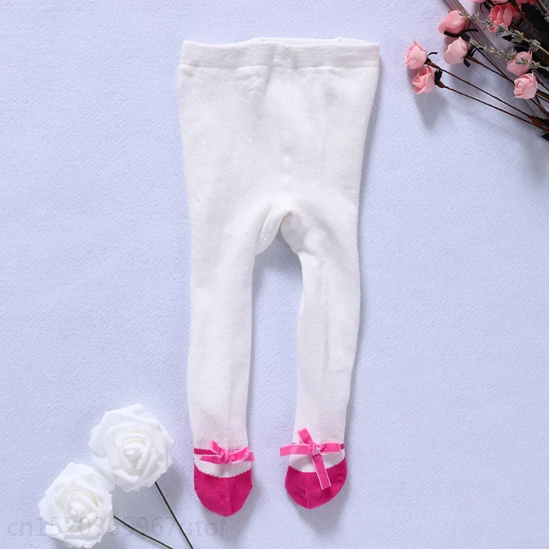 

Girls Leggings Bow Knot Velvet Warm Stockings Kid Baby Pantyhose Underpant