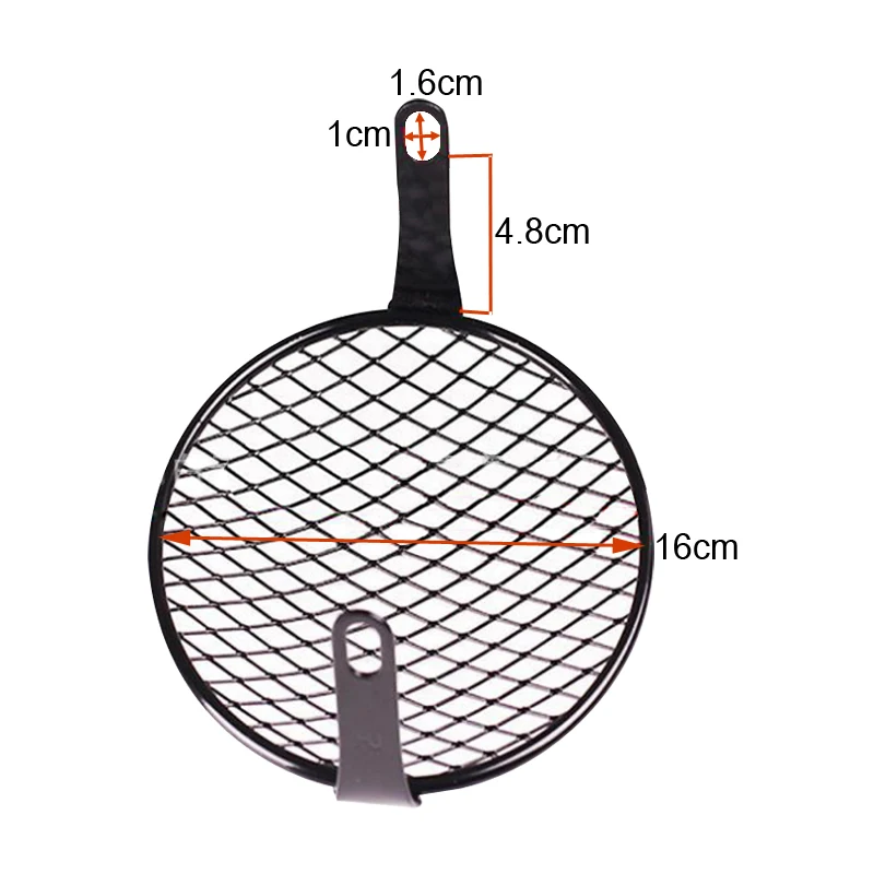 16 см ретро мотоцикл фара гриль боковая крышка крепления кронштейн металлическая сетка гриль защита фары Крышка для Harley CG125