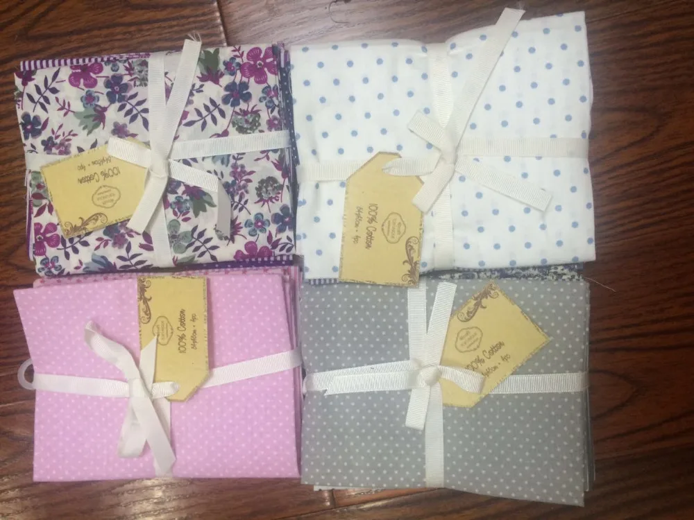 16 шт. 50 см x 50 см ткань тайник хлопчатобумажной ткани шарм пакеты лоскутное ткани стегальную не дизайн тканей