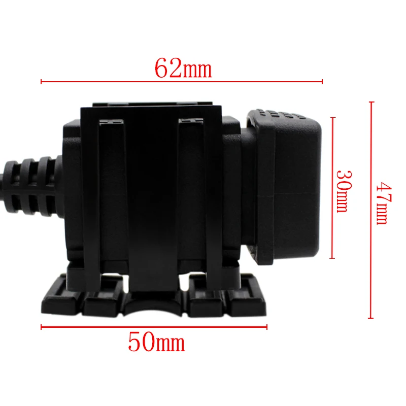 Nuoxintr USB Charger Motorcycle Motocross Dual USB Socket 12V Usb Charger Waterproof Phone Power Adapter Motorcycle Accessories