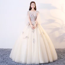 Пышные платья длиной до пола; цвет шампанского; Vestidos De 15 Anos; милое бальное платье с бусинами; платье на заказ; 16