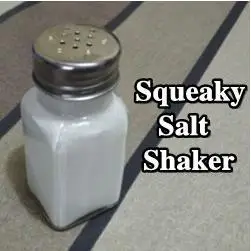 Free Shipping! Squeaky Salt Shaker - Magic Trick,Fun Magia,Party Magic,Close Up,Illusions,Magie Props,Toys