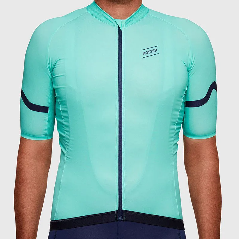 

Men Cycling Jersey Short Sleeve Pro-Fit Breathable Fast Dry UV-proof Antislip Sleeve Cuff Road Bike MTB Short Sleeve 2017