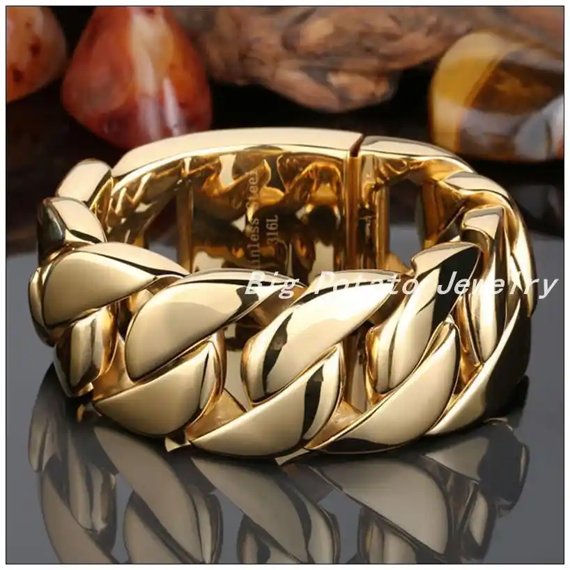 gold breslate design for man price