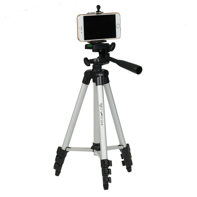 

Cadiso WT3110A Tripod With 3-Way Head Tripod for Nikon DSLR Sony Canon 650D 70D 600D for Phone WT-3110A