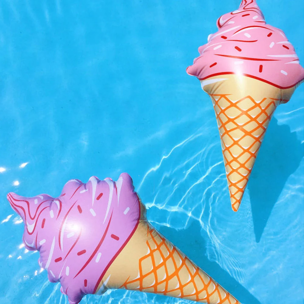 

Pool Inflatable Float Water Fun Toys Swim Ring Ice Cream Inflatable Float Pool Floats Adult child Summer Swimming toy