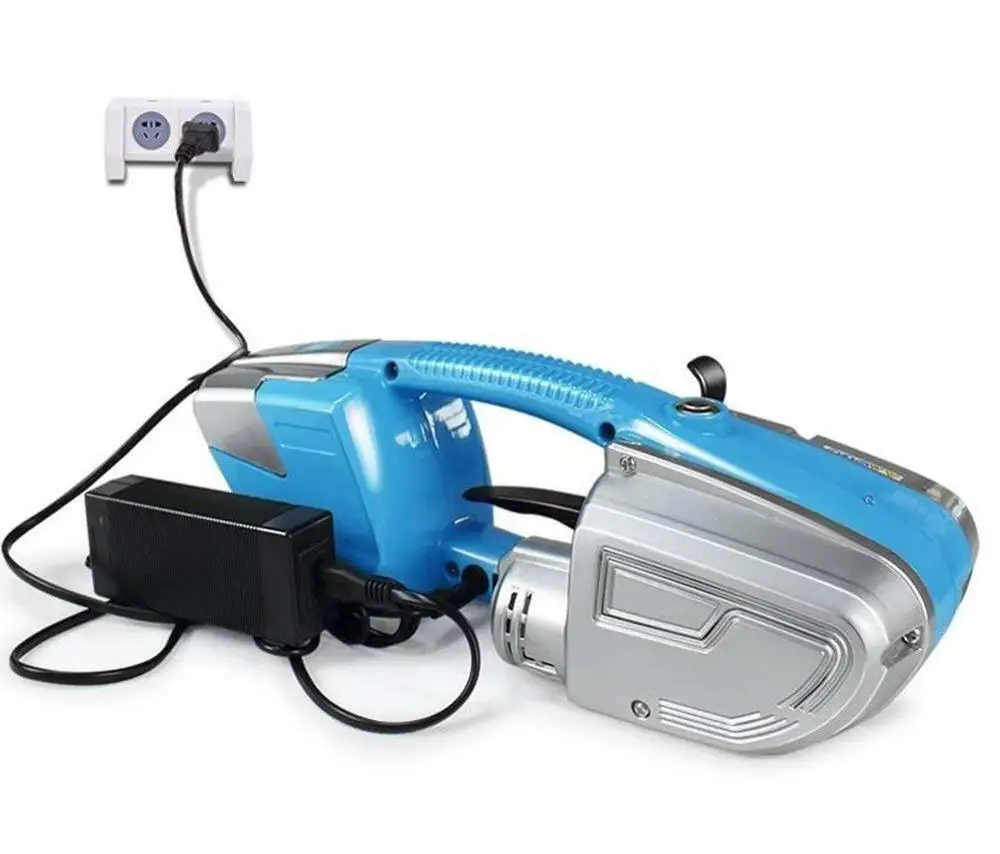  220V Portable Electric Plastic Steel Belt Strapping Machine for PP or PET Strap Strapping Width13-1