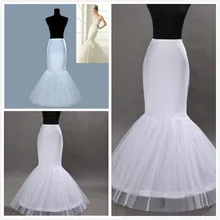 Hot Mermaid Petticoat for Underskirt New Petticoat for Mermaid Dress Wedding Accessories In Stock White Freen Size Petticoat