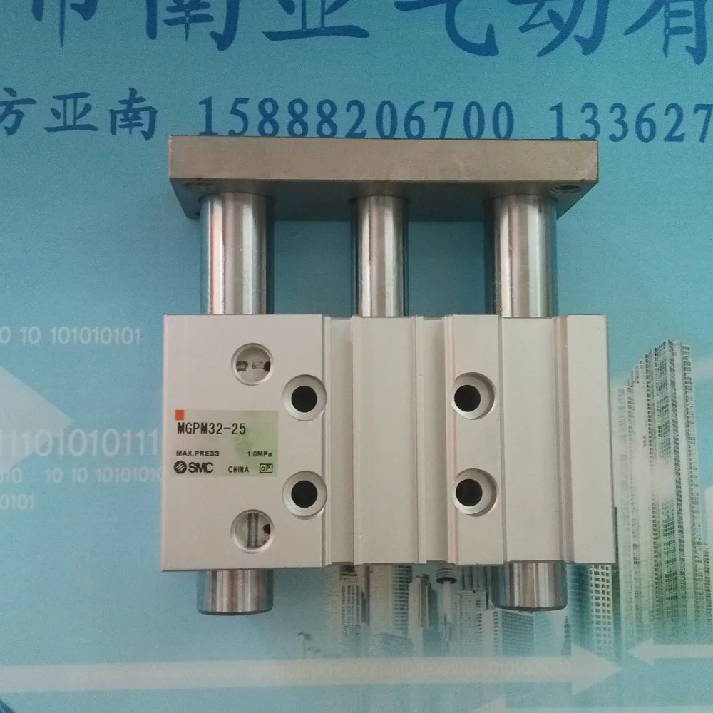 

MGPM32-20 SMC Thin Three-axis cylinder with rod air cylinder pneumatic air tools MGPM series
