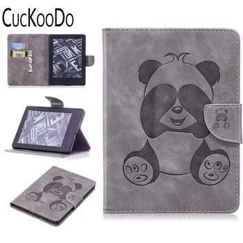 

CucKooDo Premium Leather Folio Stand Case Cover with Card Pocket For Amazon Kindle E-reader ( 6" Display, 8th Generation 2016 )