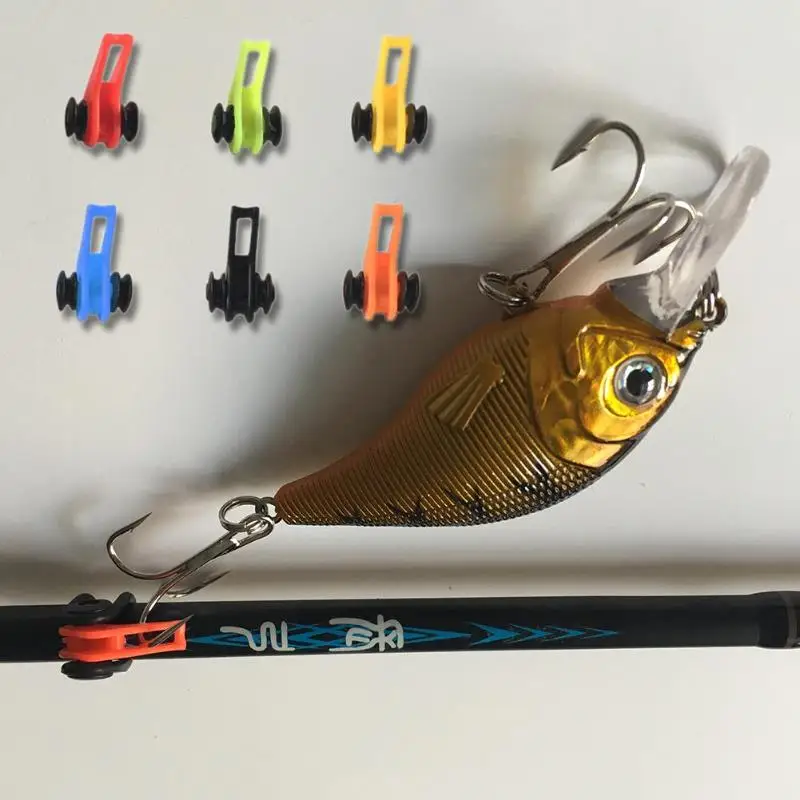 1 set Fishing Rod Hook Hanging Bait Hanging Device Fishing Hook Keeper