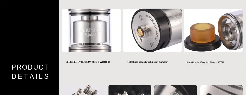 Wotofo Serpent SMM RTA005