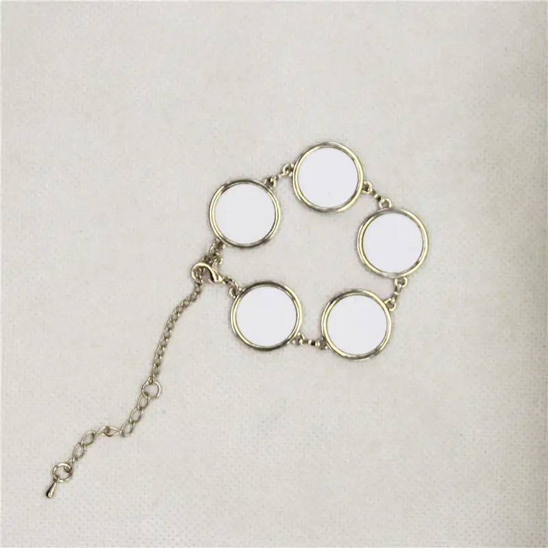 Пустые термотрансферные браслеты с принтом diy женский браслет jewlelry для теплопередачи сублимационный пустой материал оптом