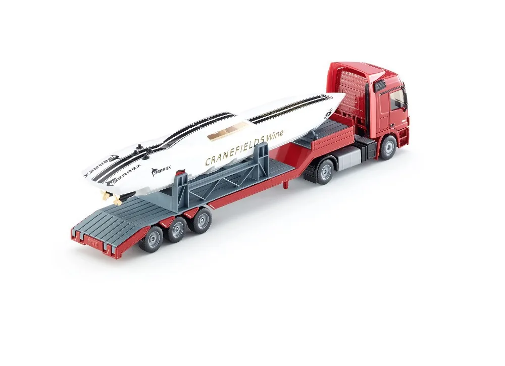 toy truck and boat combo