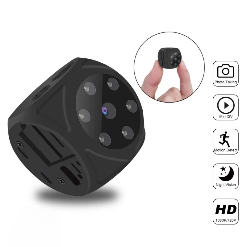 

HD 1080P Mini Car Camera Camcorder Voice Video Recorder Night Vision Support For Windows Mac os Linux