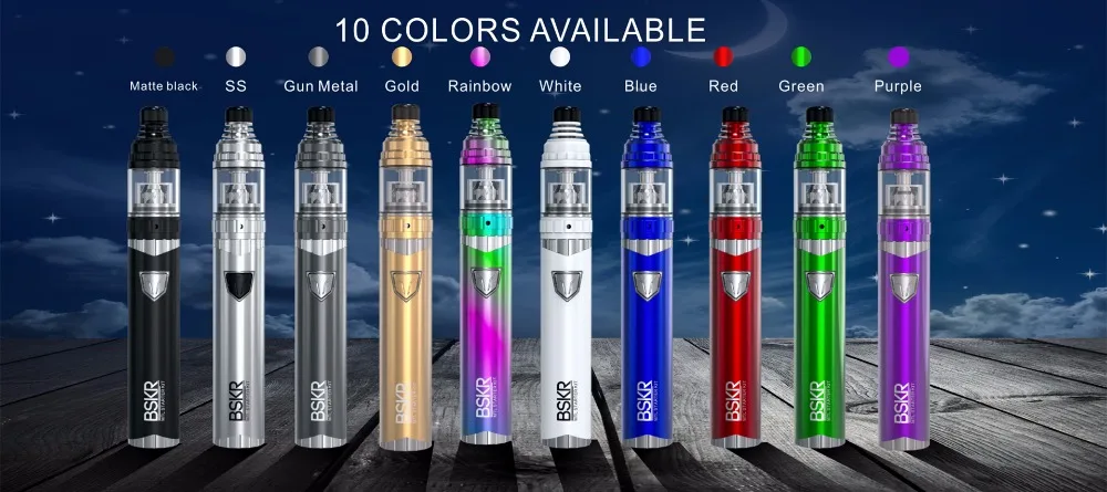 Original Vandy Vape Berserker MTL Kit With 1100mAh Battery MOD and Berserker MTL RTA Subtank Electronic Cigarette Vape Pen 02 (5)