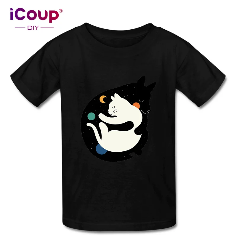 ICoup Kids More Hugs без боев 100% хлопок короткий рукав | Мужская одежда