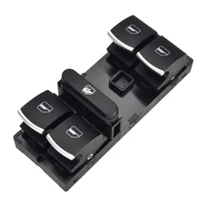 SPEEDWOW Elektrische Power Master Fenster Schalter Taste Für VW MAGOTAN Sagitar Golf MK5 MK6 GTI Kaninchen Passat B6 CC 5ND 959 857