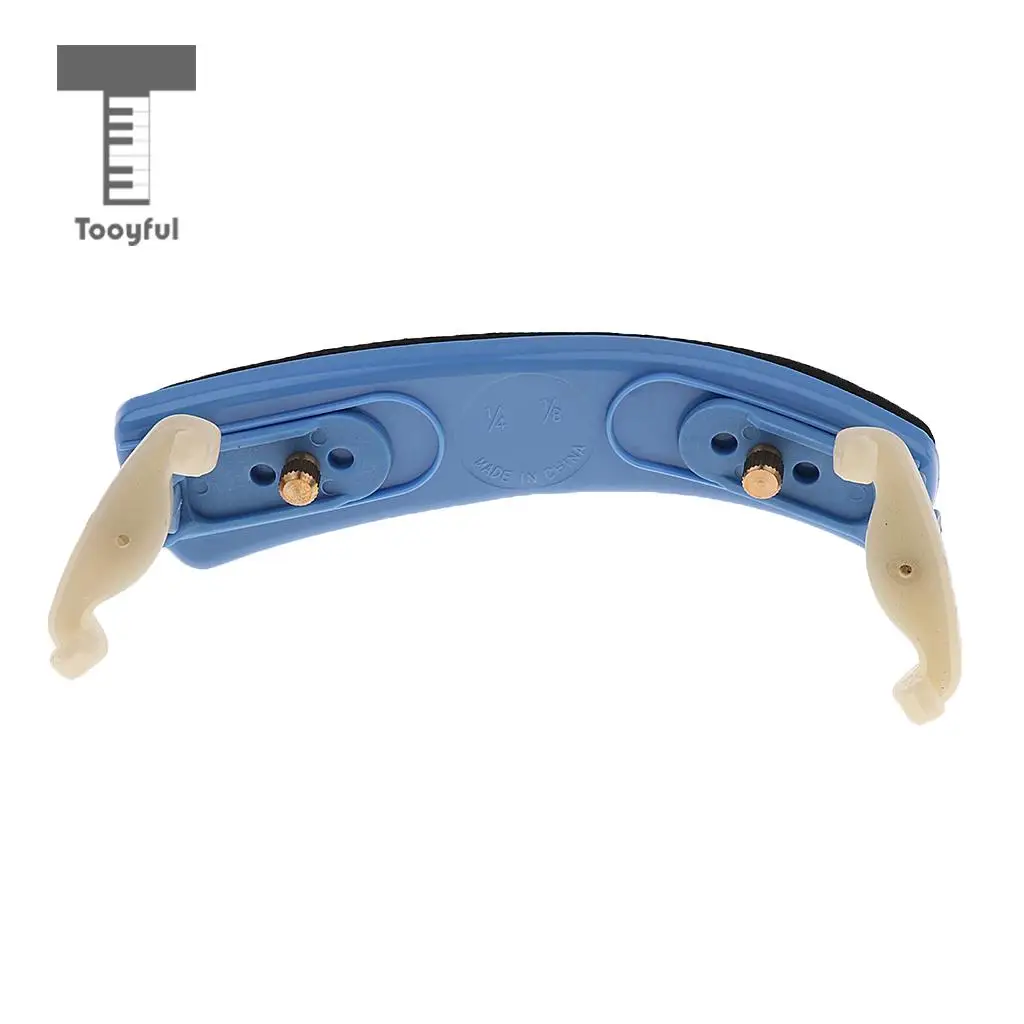 Tooyful Colorful Adjustable Violin Shoulder Rest Musical Support for 1/4 1/8 Violin Fiddle Parts
