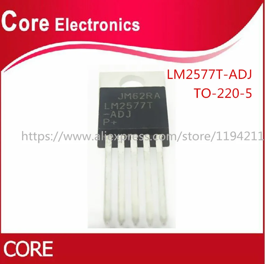 20PCS LM2577T-ADJ LM2577T -ADJ TO-220-5 new | Электронные компоненты и принадлежности