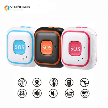 

V28 Mini GPS WIFI Tracker SOS Two-way Talk Communicator Real Time Real Time for Kids Child Elderly Pets Personal Web APP Locator