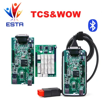 

2019 Newest V5.008 R2 WoWds150 With Bluetooth+Keygen Car Truck Diagnostic Tool New WOW VCI Better Than TCS CDP PRO Free Ship
