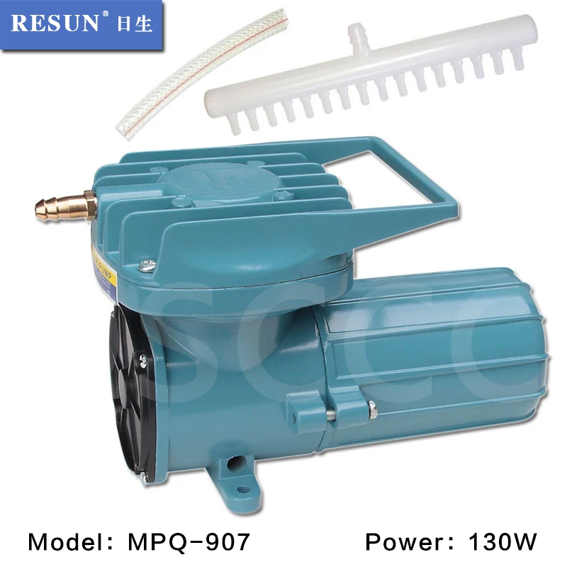 130W 140LPM 907 DC 12V Permanent Air Compressor for Aquarium
