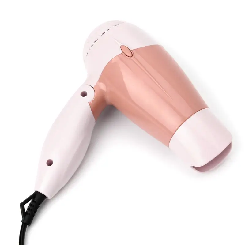 

Mini Foldable Hair Blow Dryer Low Noise Traveller Compact Blower 220V EU Plug