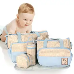 5 шт./компл. Женская дорожная сумка водонепроницаемый детский подгузник сумка-тоут для путешествий сумка для мамы детские подгузники