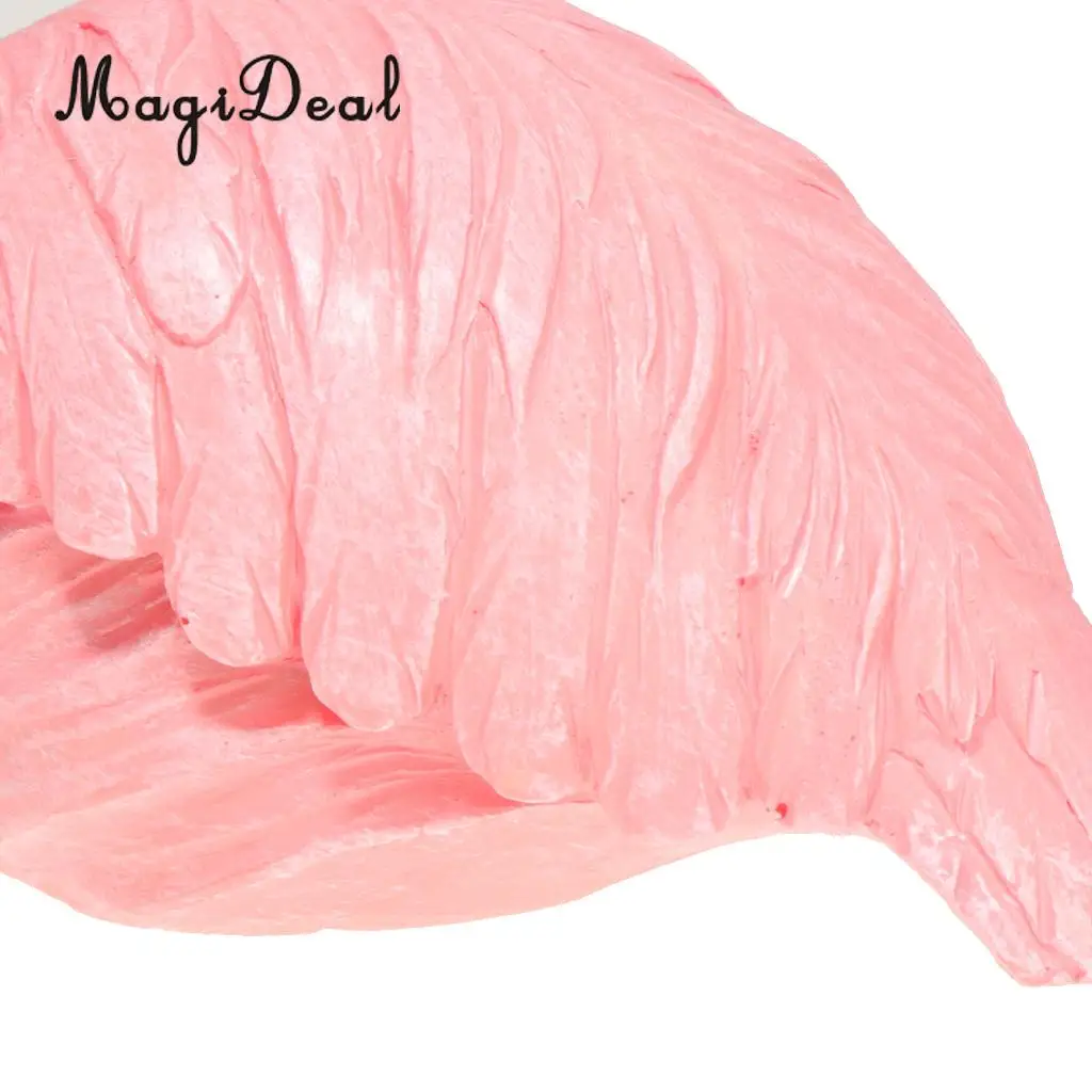 Chic Flamingo Ormament Figurines Sculpture Wedding Decor Home Decoration 8 Styles 8-15cm, Pink