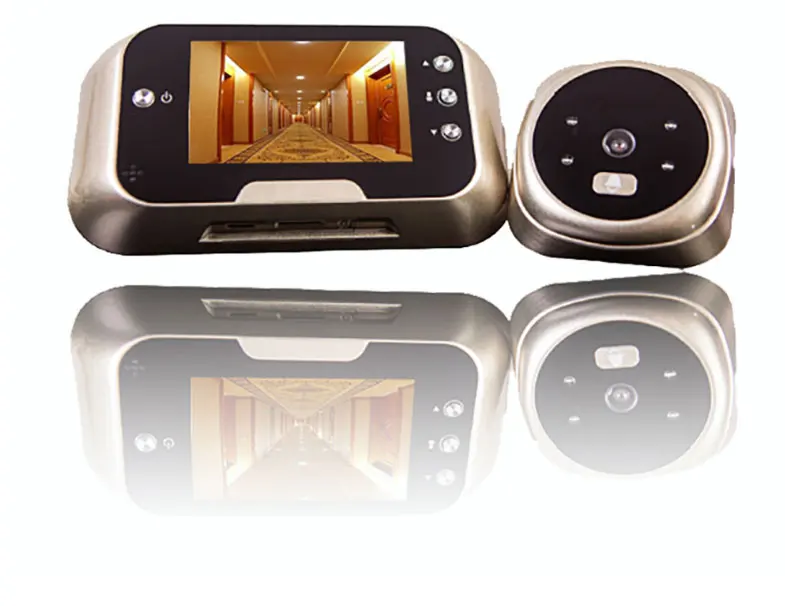 

4.3" LCD Color Screen Doorbell Viewer Digital Door Peephole Viewer Camera Door Eye Video record 120 Degrees Night vision