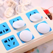 Горячая Распродажа, 20 шт./компл., белое защитное детское защитное устройство выходного отверстия, антиэлектрическое покрытие из смолы