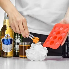 12 кубиков Льда лоток горячий силиконовый замораживание плесень пудинг; желе; шоколад производитель Льда плесень эскимо силиконовые формы формочки Для Льда Sorvete