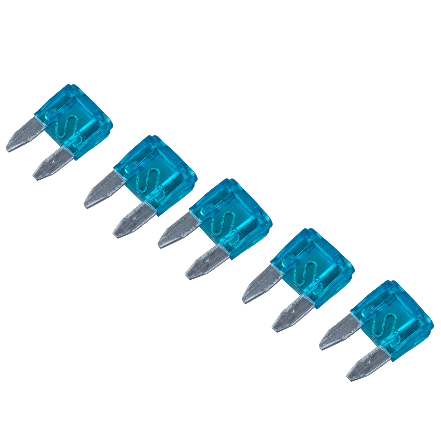5 OF EACH MIX x 20 MINI BLADE FUSES AUTO CAR VAN MARINE BIKE 4,7.5,15,25 AMP