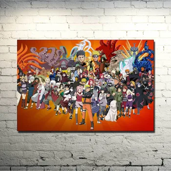 

Naruto THE MOVIE Art Silk poster 13x20 20x30 Inch Anime Pictures Uzumaki Naruto Sasuke Kakashi for Wall Decor 043
